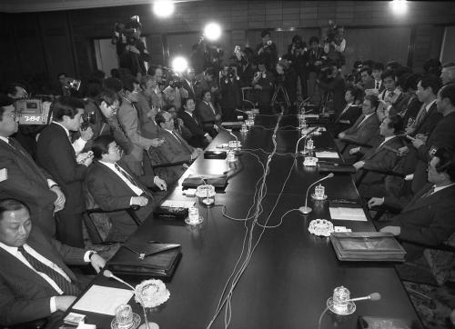 남북체육회담 '90 아시아경기대회 단일팀 구성을 위한 2차 예비접촉 이미지