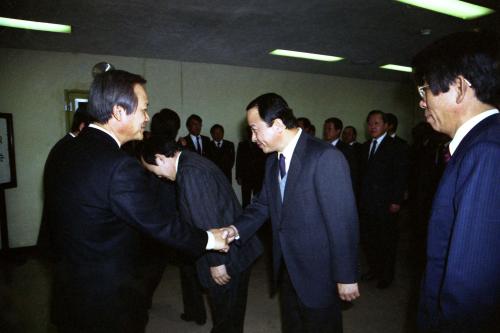 최병렬 공보처 장관 공보처 직원 신년하례식 이미지