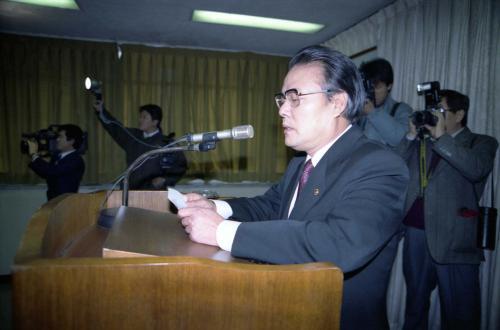이어령 문화부 장관 시무식(허만일 차관) 이미지