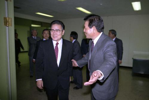 이어령 문화부 장관 산하 기관장 신년하례식 이미지