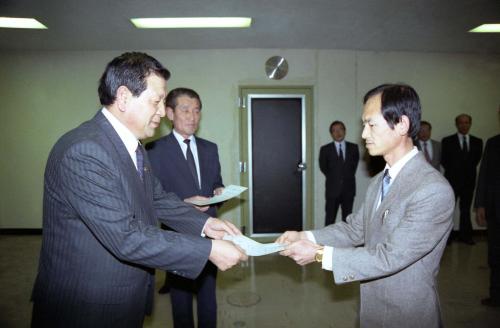 허만일 문화부 차관 사무관 임명장 수여식 이미지