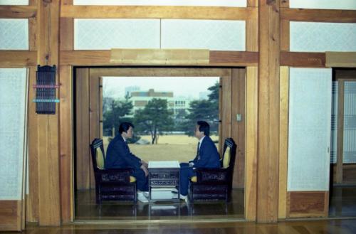청와대 공보자료 촬영 이미지