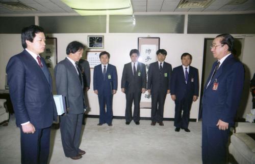 홍성철 청와대 비서실장 청와대 직원 임명장 수여식 이미지