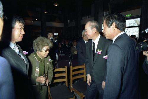 강영훈 국무총리 안중근 의사 순국 80주년 추모식 이미지