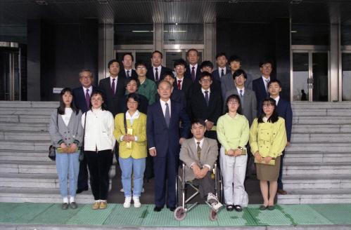강영훈 국무총리 대학 수검자와 오찬 이미지