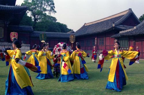 세계정상지도자 비원 관람(전직 국가수반) 이미지