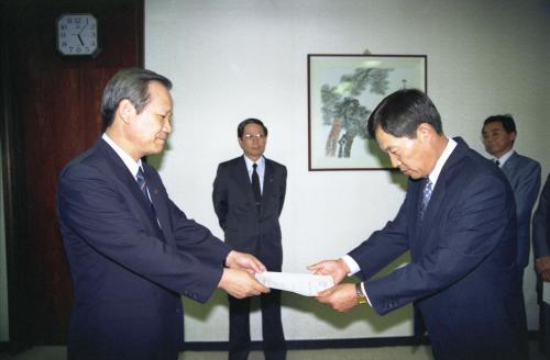 최병렬 공보처 장관 4급상당(8명) 임명장 수여식 이미지
