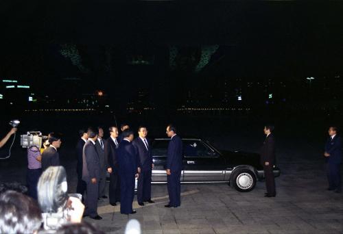 북한 총리 올림픽공원 평화의 탑 시찰(평화의 탑 전경) 이미지