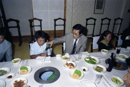 국무총리비서실장 마라도섬 어린이 오찬 이미지