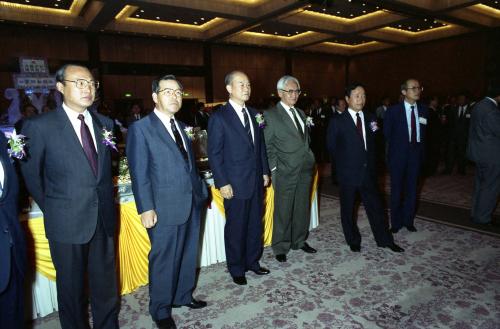 강영훈 국무총리 경향신문 창간 42주년 기념 리셉션 참석 이미지