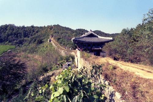 청주 상당산성 전경 이미지