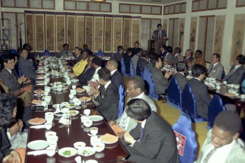 미국 흑인목사단 초청 오찬 이미지