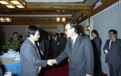 노재봉 국무총리 출입 기자단을 위한 만찬 이미지