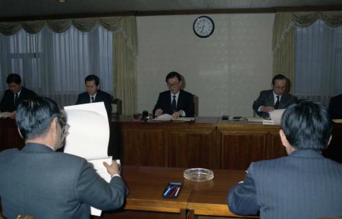 노재봉 국무총리 에너지절약대책회의 주재 이미지