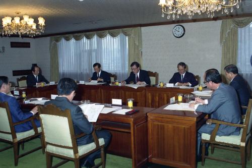 노재봉 국무총리 '93 엑스포 관계장관회의 주재 이미지