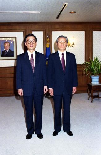 노재봉 국무총리 서울시립대학교 총장 임명장 수여식 이미지