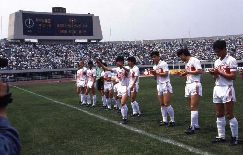 청소년 축구 단일팀 2차평가전(유공) 이미지