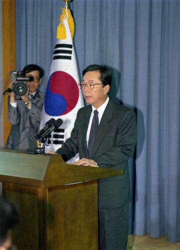 이수정 청와대 대변인 개각 발표 이미지