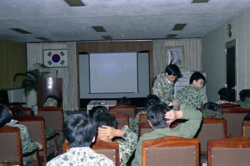 91년 공보처 예비군훈련 이미지