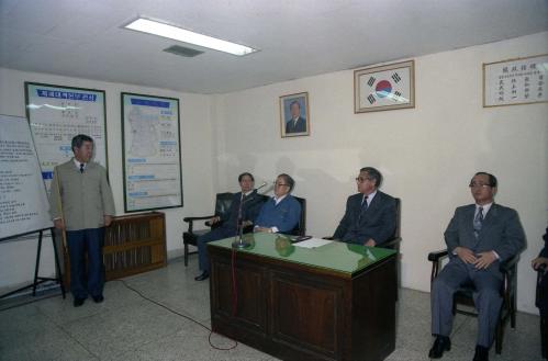 정원식 국무총리 송파구청 순시 이미지