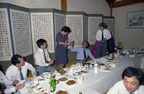 정원식 국무총리 출입 기자단을 위한 만찬 이미지