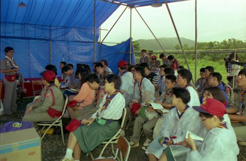 제17회세계보이스카웃 잼버리대회(뱃지 교환, 자유토론, 종교활동) 이미지