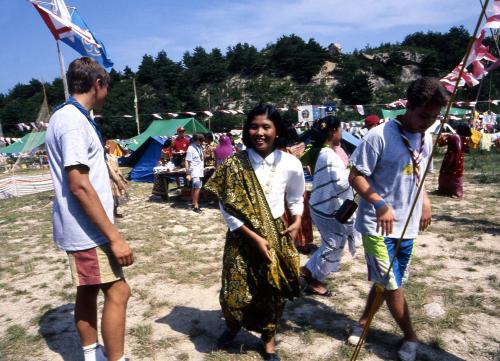 제17회 세계보이스카웃 잼버리대회 스케치(스킬오다와, 양양잔교농악 등 행사) 이미지