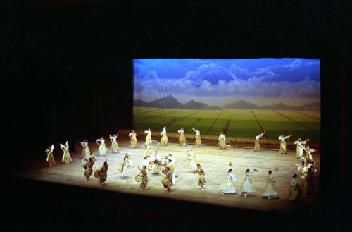 정원식 국무총리 제4323주년 개천절 기념식 참석(공연 '벼') 이미지