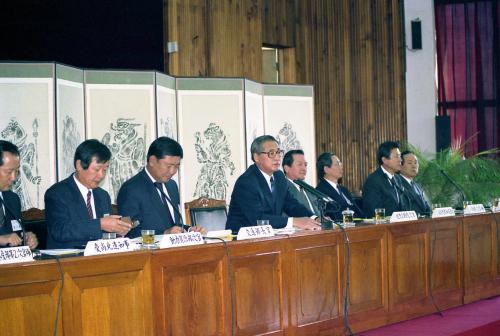 정원식 국무총리 '91 경북도민과의 대화 이미지