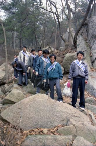 공보처 직원 자연보호 캠페인 이미지
