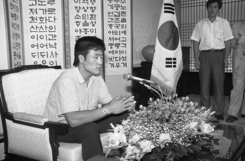 북한 유도선수 이창수 귀순 이미지