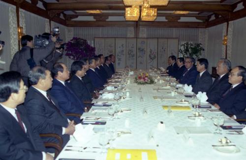 정원식 국무총리 외청장(14청)과 오찬 이미지