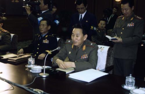 남북군사분과위원회 1차회의(이동복 회담대표) 이미지