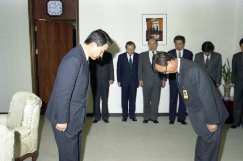 최창윤 공보처 장관 정종진 광고진흥국장 임명장 수여식 이미지