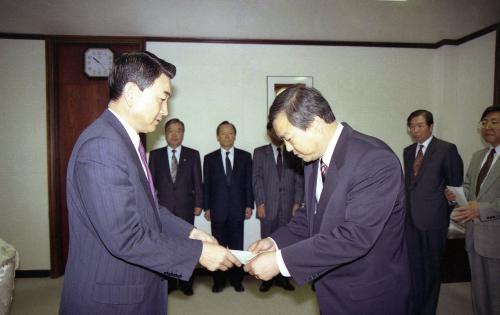 최창윤 공보처 장관 4급이상 임명장 수여식 이미지