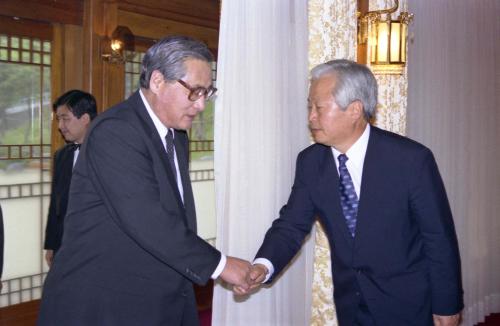 정원식 국무총리 전국 사립대학교 총장을 위한 만찬 이미지