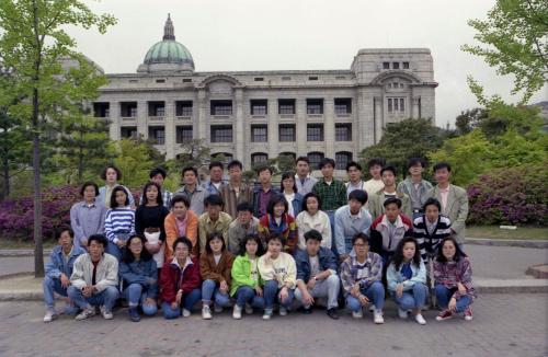 산업시찰단 기념촬영(대학건전 동아리대표) 이미지
