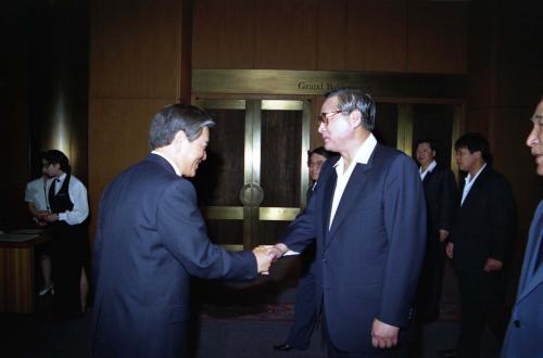 정원식 국무총리 지구환경보전 강연 이미지