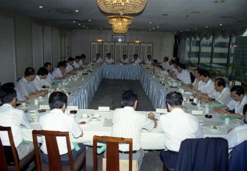 이경식 공보처 차관 각 부처 공보관회의 주재 및 조찬 이미지