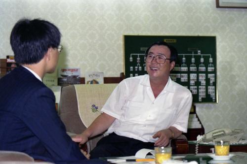 윤성태 국무총리 행정조정실장 조선일보와 인터뷰 이미지