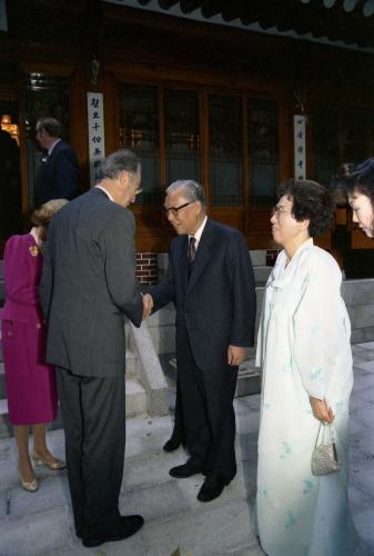 현승종 국무총리 벨기에 국왕을 위한 오찬 이미지