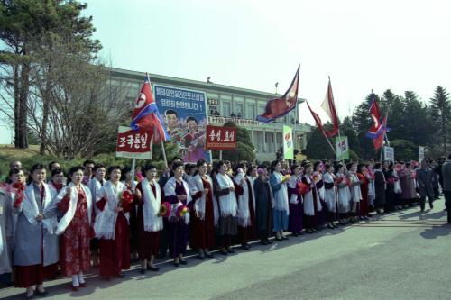 비전향 장기수 이인모 노인 북한 송환 이미지