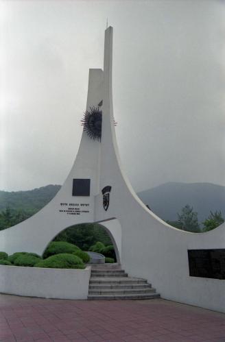 6ㆍ25 전적비(벨기에, 룩셈부르크 참전 기념비) 이미지