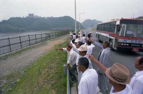경기도 오두산 자유로 관광객 이미지