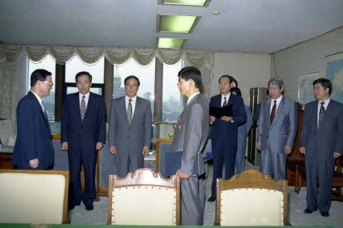 이효계 국무총리 비서실장 훈장, 표창장 수여식 이미지