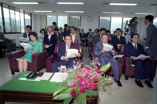 황인성 국무총리 맑은 물 관련 시설 순시(호소정수사업소) 이미지