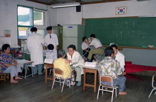 대학생 농촌의료봉사활동 이미지