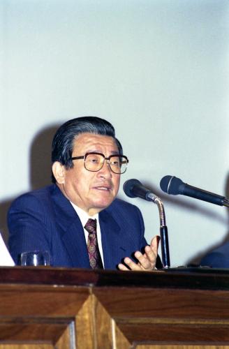 황인성 국무총리 신한국창조와 금융실명제 설명회(충청남도) 이미지