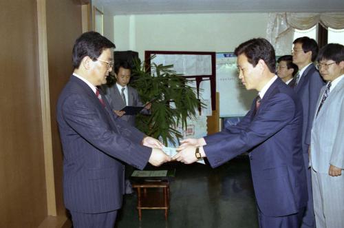 이원종 공보처 차관 사무관 승진자 및 발령자 임명장 수여식 이미지