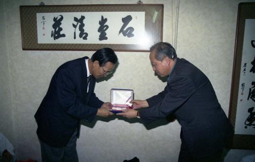 공보처 사진담당관실 퇴직 사우(김성옥, 모창주) 송별회 이미지